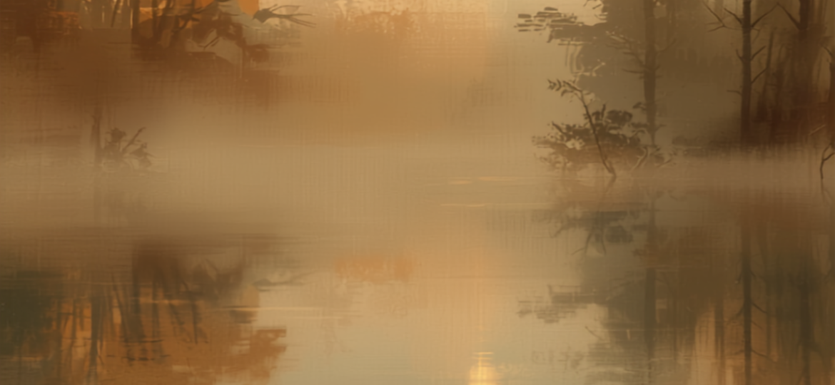 Due piccole luci che si muovono delicatamente sopra un'acqua calma, simbolo dell'EMDR e dei suoi pro e contro