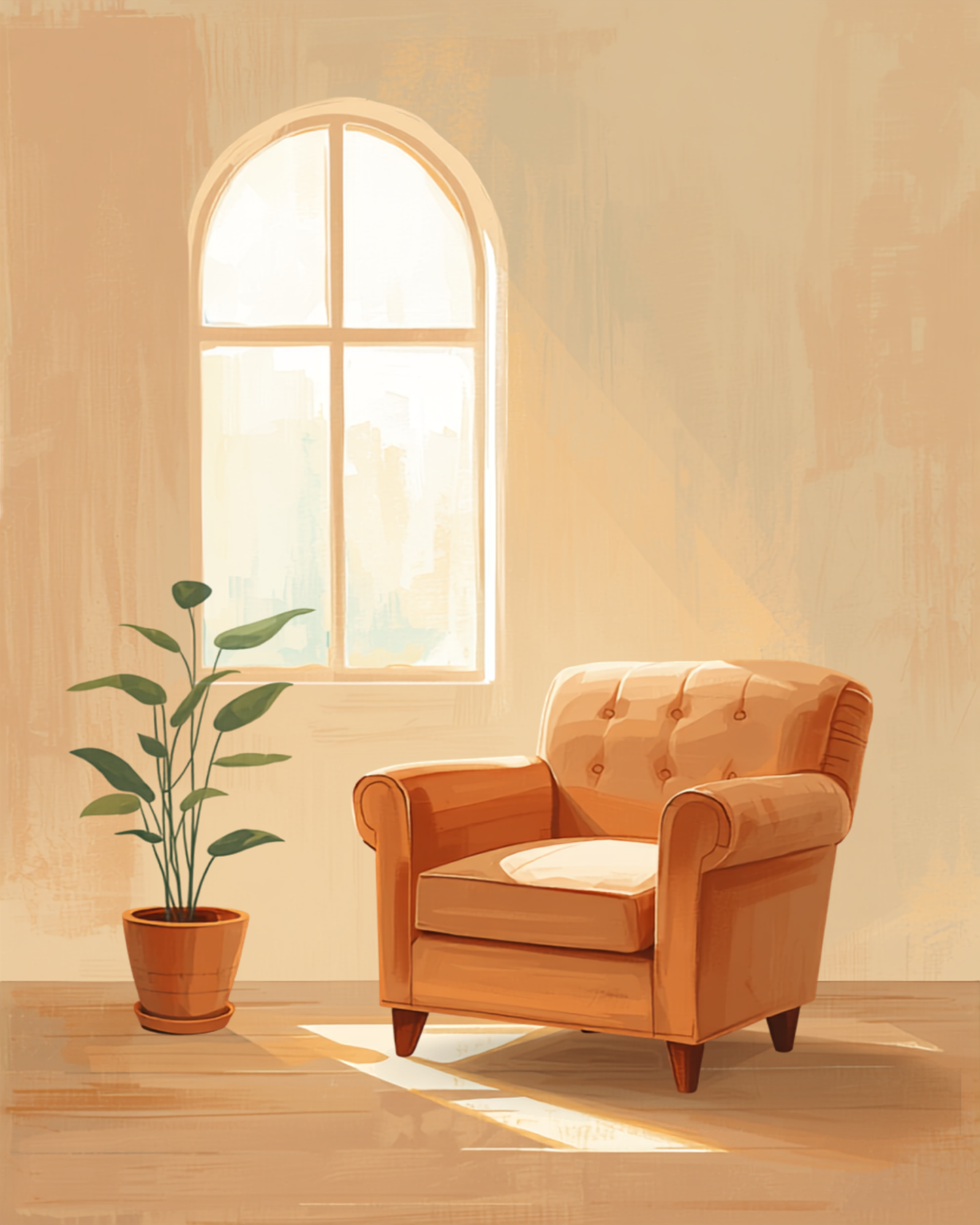 Psicologa psicoterapeuta EMDR Gestalt Firenze: studio accogliente, illustrazione